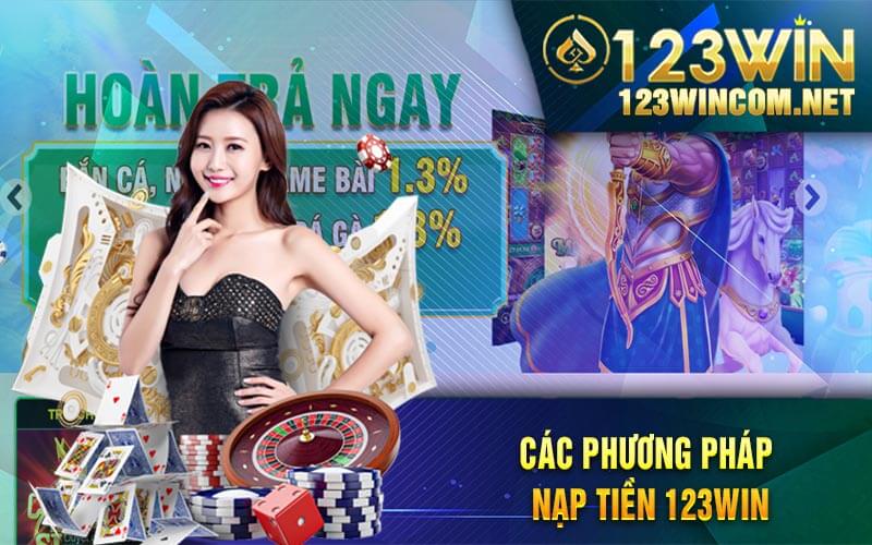 Cac Phuong Phap Nap Tien 123WIN